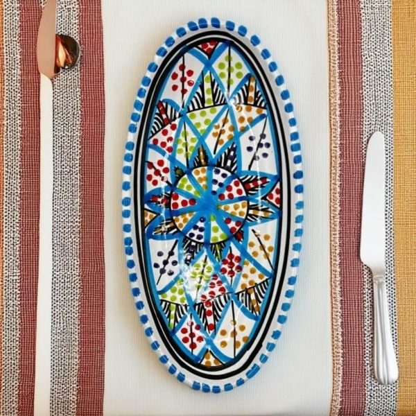 Plat en céramique