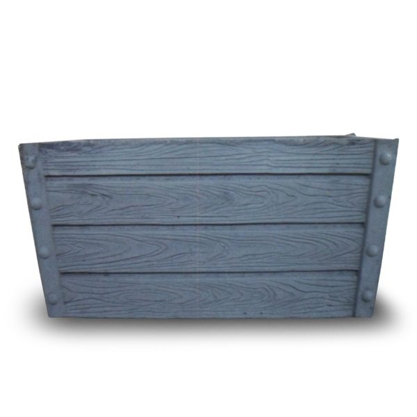 Jardinière en béton rectangulaire (BO10)