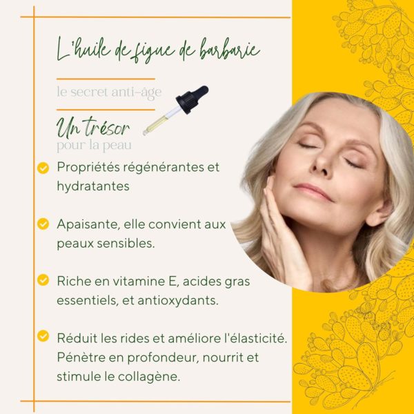 Huile de Pépins de figue de barbarie 30 ml