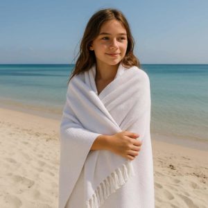Fouta blanche