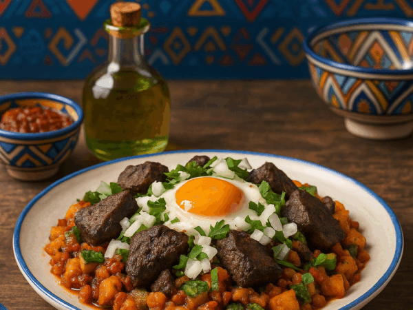 Recette traditionnelle du Kafteji Tunisien au Foie