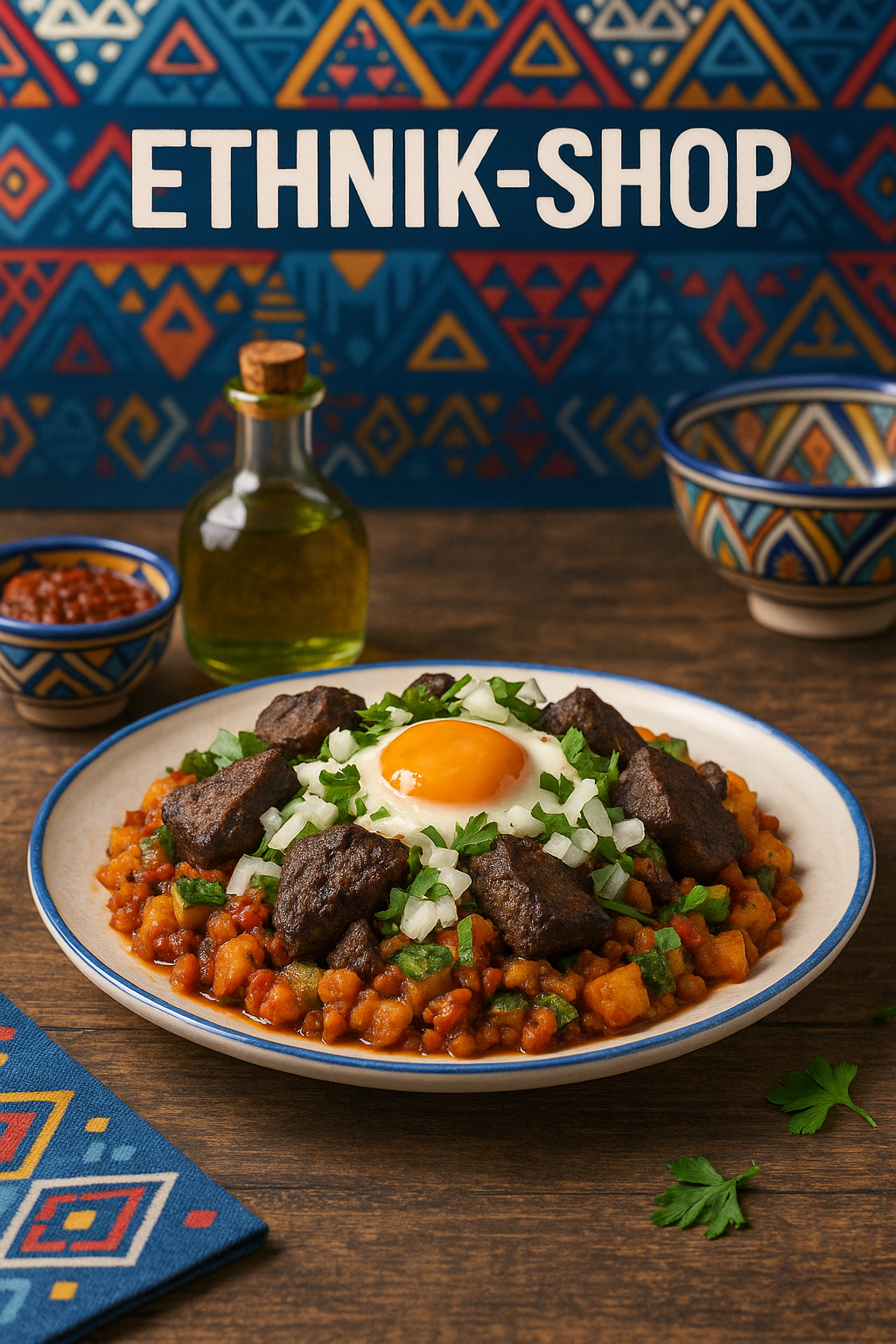 Recette traditionnelle du Kafteji Tunisien au Foie