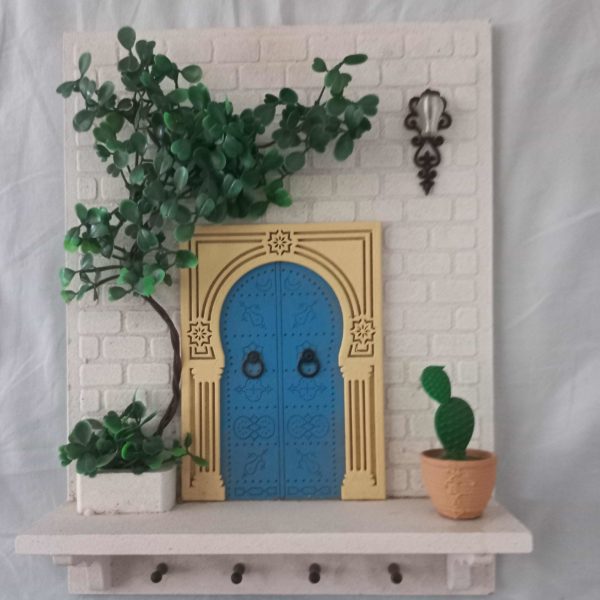 Porte clés mural décoratif – Esprit Méditerranéen & Ambiance Tunisienne
