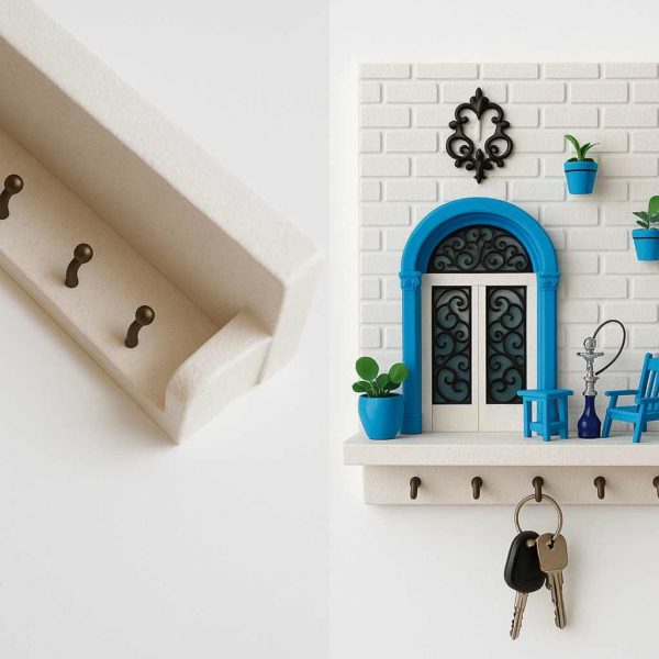 Porte clés mural décoratif – Esprit Méditerranéen & Ambiance Tunisienne
