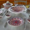 Service à couscous Bakir rouge – 6 personnes