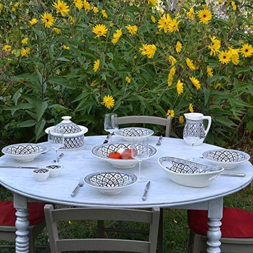 Service à couscous gris